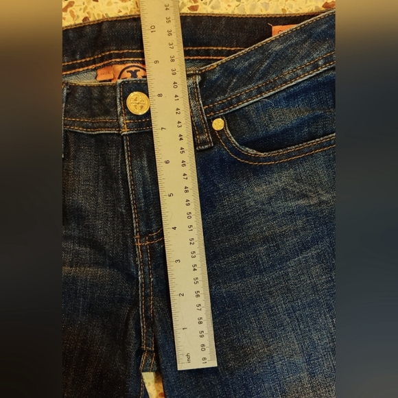 Tory Burch flare denim pants - Picture 5 of 6